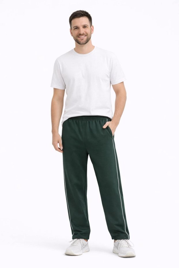 Men's Baggy Striped Sweatpants Bottom 137