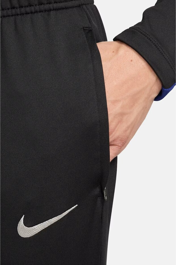 Dri-Fit Fc Barcelona Strike Men's Black Slim Fit Tracksuit Bottoms - 5