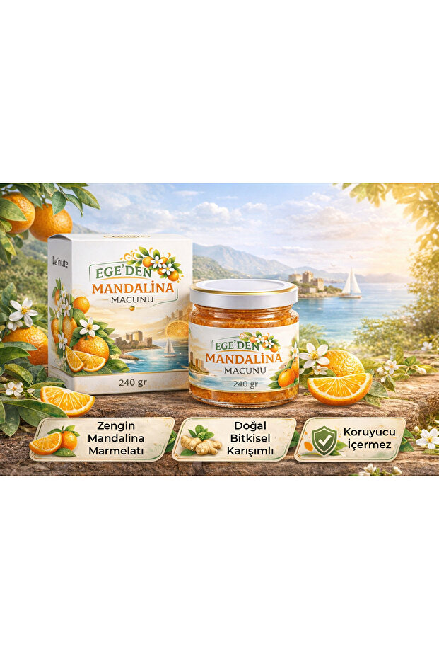 Mandalina Macunu DOĞAL VE KATKISIZ EGEDEN MANDİLANA MACUNU (GERÇEK MANDALİNADAN ÜRETİLMİŞTİR ) - 5