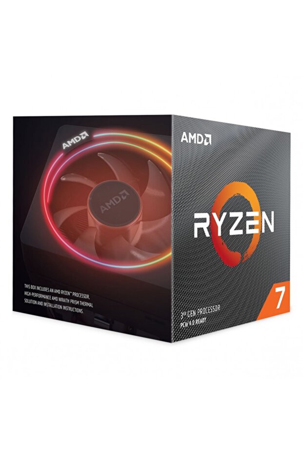 معالج رايزن 7 3700X 3.60/4.40 جيجا هرتز 36 ميجابايت VGA NO AM4 65 وات