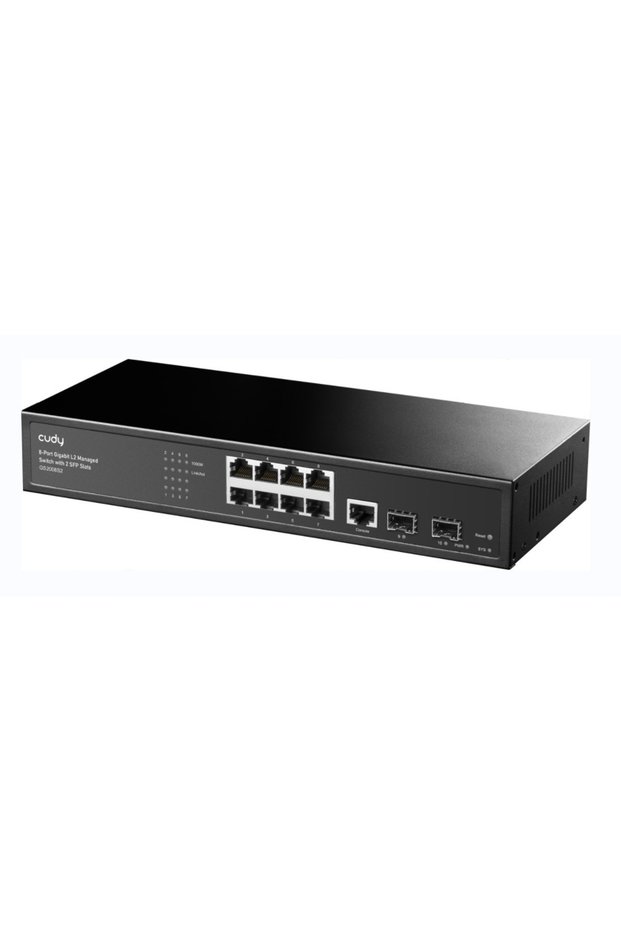 Cudy gs2008s2 8 port 10/100/1000 manageable rack mount switch