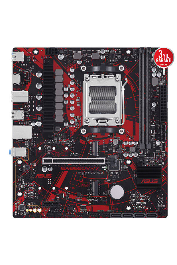 Ex-B650M-V7 2Xddr5 Vga+Hdmi 2Xm.2 Am5 Motherboard