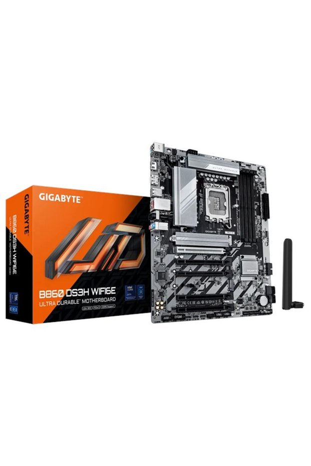 Gigabyte b860-ds3h-wifi6e 4x ddr5 dp/hdmi 2x m.2 usb3.2 1851p motherboard