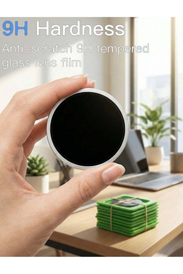 حلقة حماية لعدسة كاميرا هاتف Honor X9d - فضي - 3