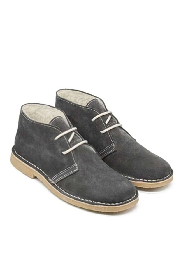 SAFARI FUR BOOTS Grey - 1