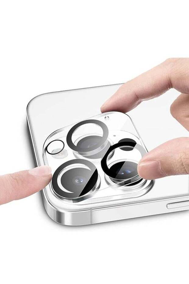 واقي شاشة شفاف لحلقة عدسة الكاميرا لهاتف آيفون 16 برو من آبل - 3