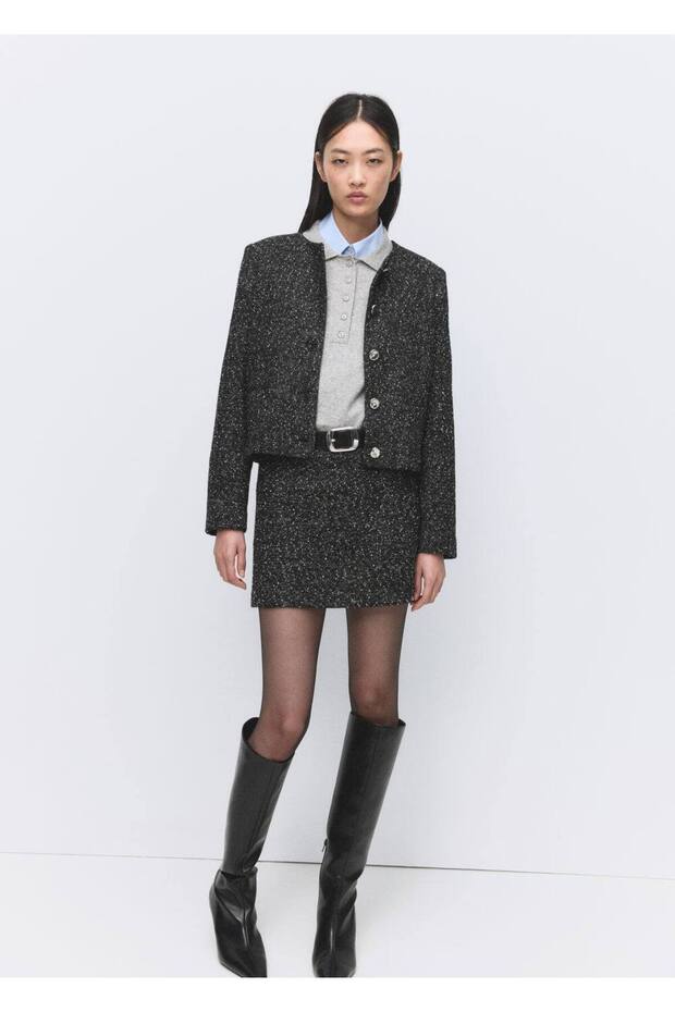 Kırçıllı pamuklu ceket - 2