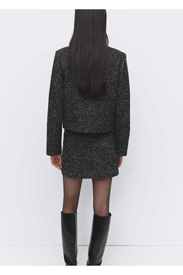 Kırçıllı pamuklu ceket - 4