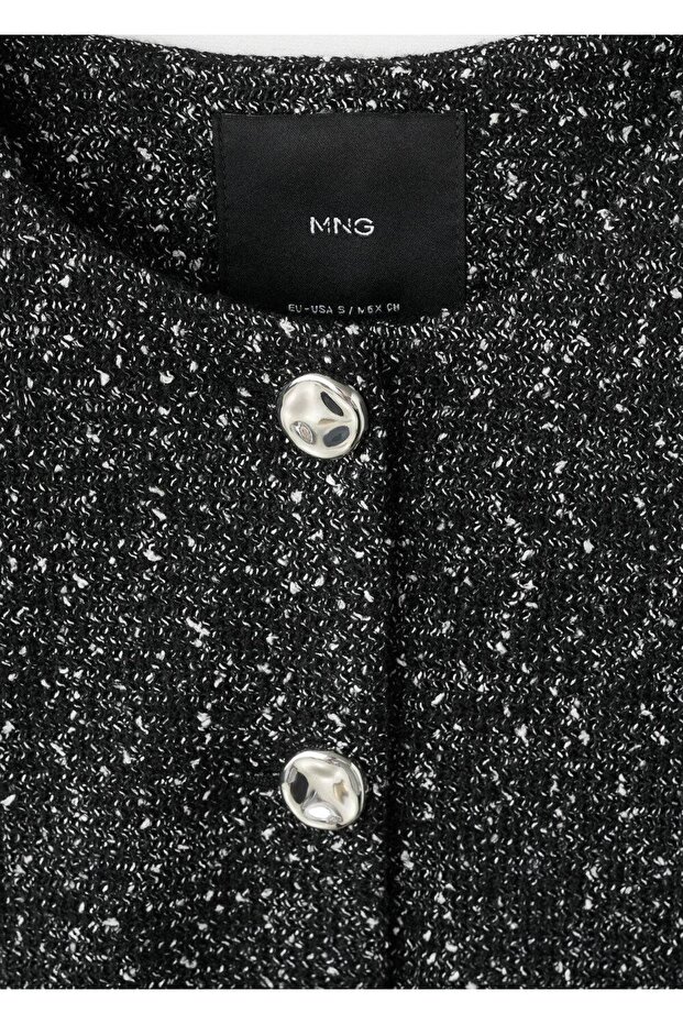 Kırçıllı pamuklu ceket - 5