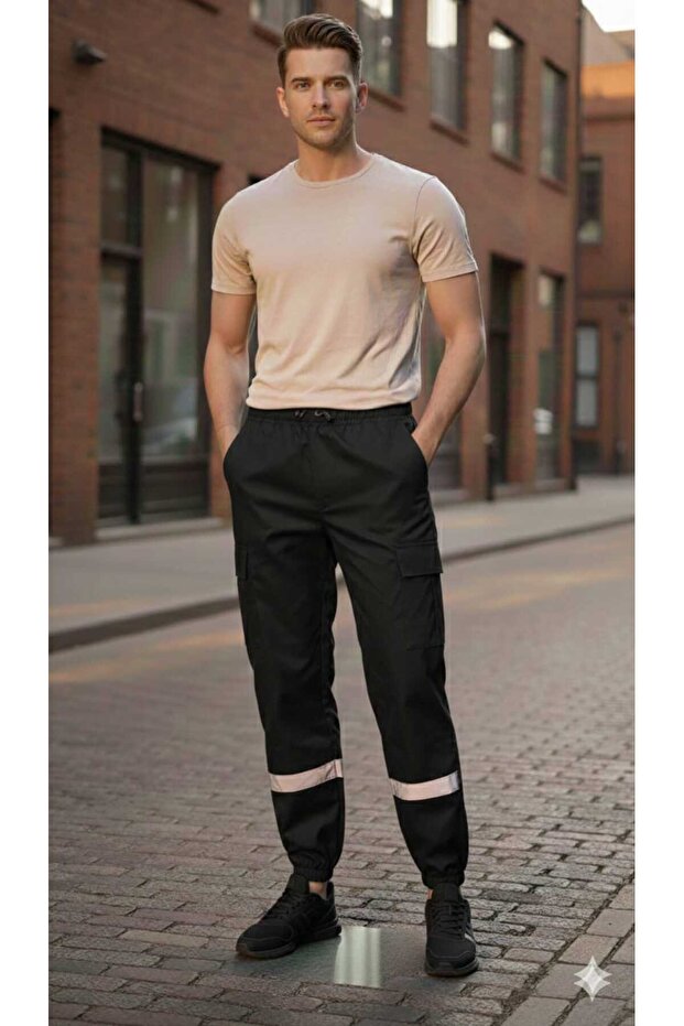 بنطلون شحن عاكس للضوء - 1