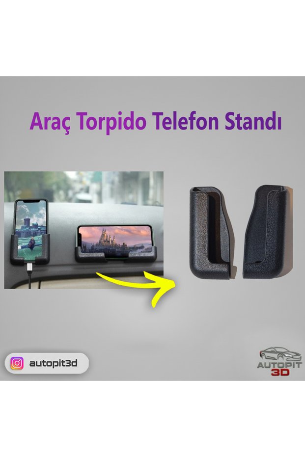 Araç Torpido Telefon Standı