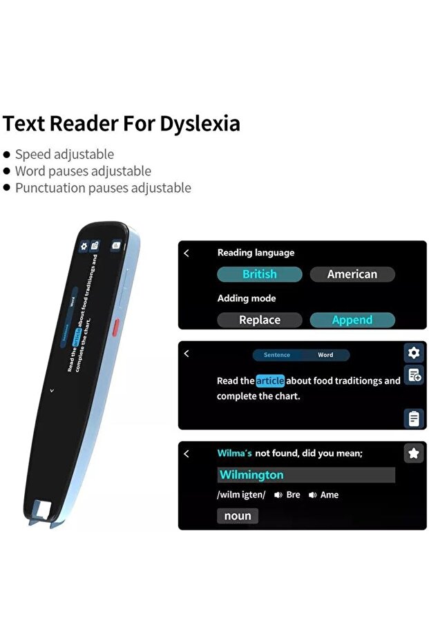 Smart Translation & Reading Pen – Multi-Language OCR Scan Reader - 4