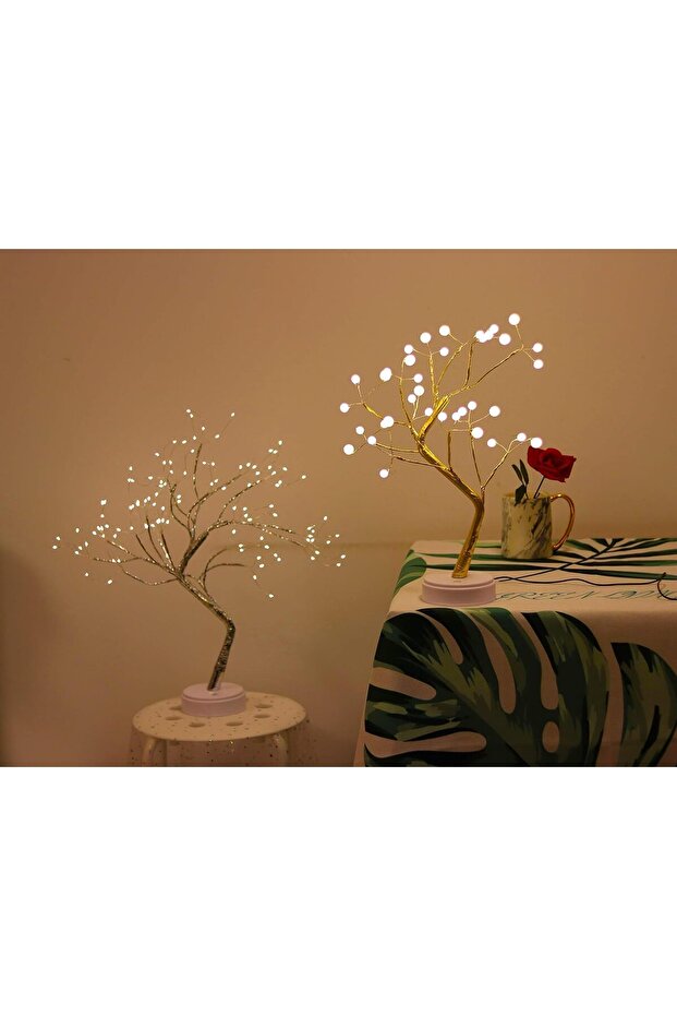 Light Tree Table Top LED Shimmery Tree Light - 5
