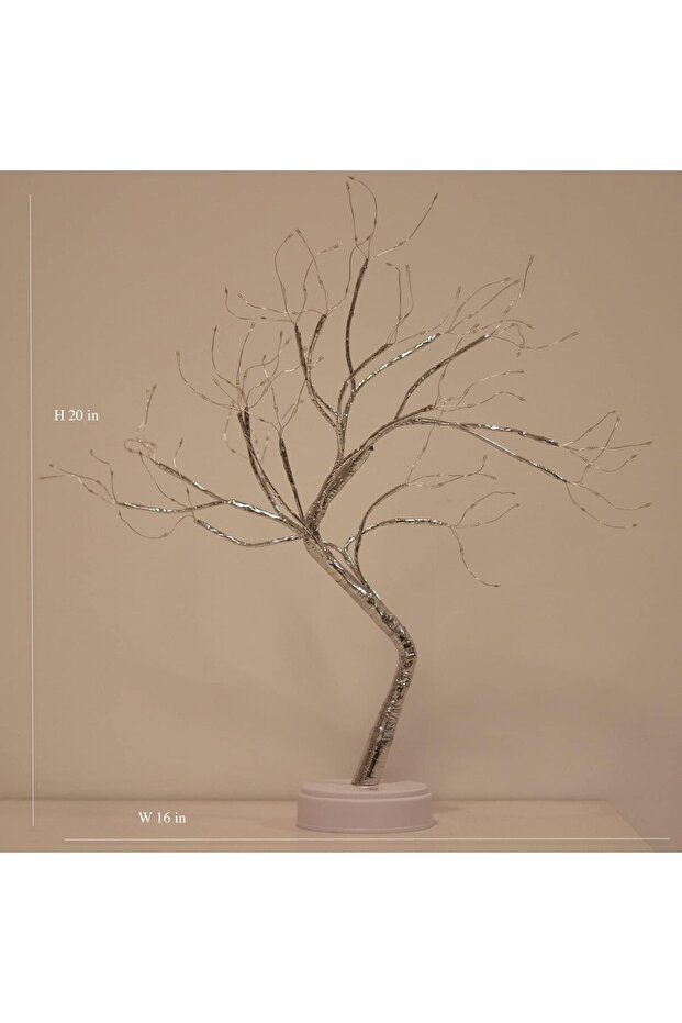 Light Tree Table Top LED Shimmery Tree Light - 6