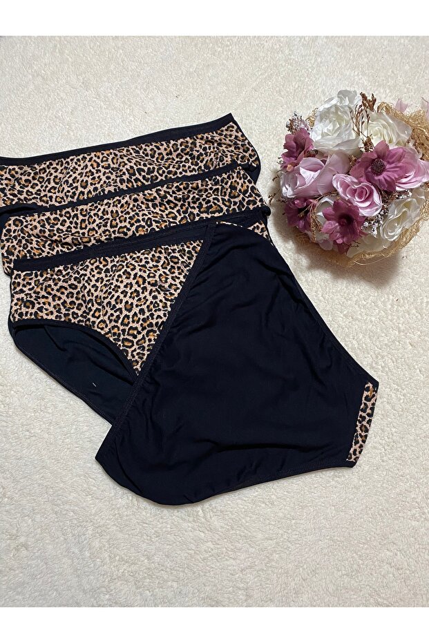 Kadın leopar kilot 4 LÜ GÖNDERİM - 3