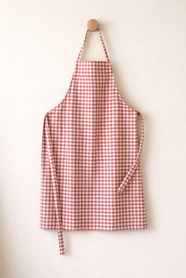Pötikare Linen Adjustable Kitchen Apron with Pockets (Liquid-Proof)