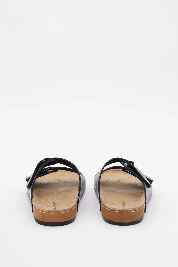 Men's Double Velcro Daily House Slippers – Adjustable Comfort and Stylish Design - 6