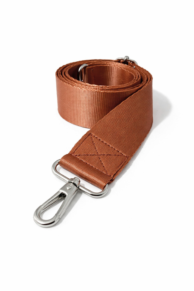 Adjustable Shoulder Bag Strap – 4 cm Width, Tan-Copper
