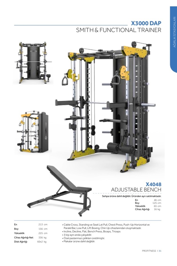 X3000 Dap Smith Functional Trainer - 2