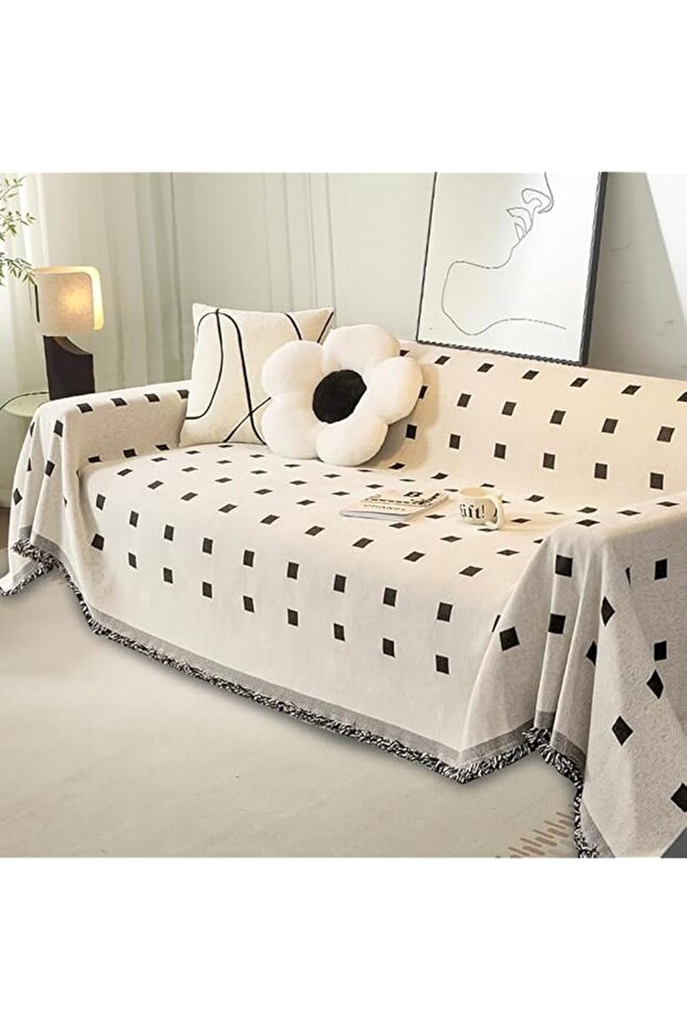 Sofa Cover Chenille Sofa Slipcover for 2~3 Seater