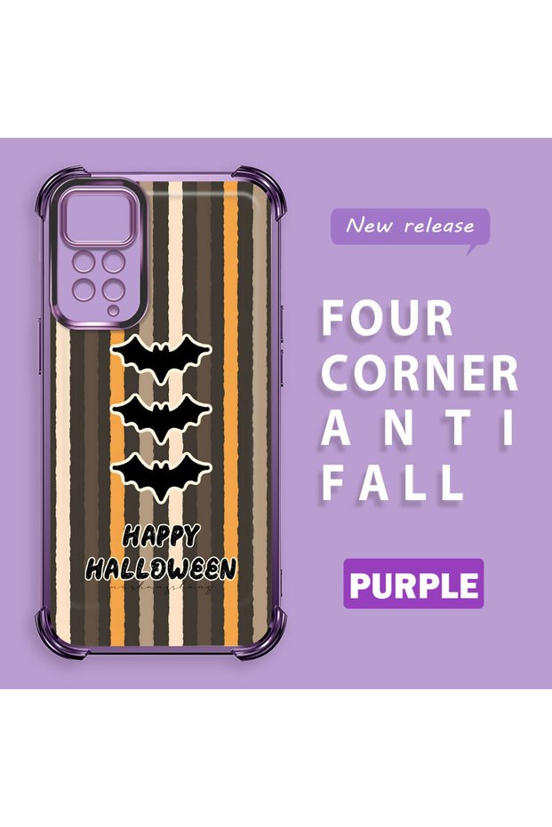 Redmi Note 11 Pro 5g Compatible Transparent Silicone Case Batman Pattern Camera Protection Anti-Shock