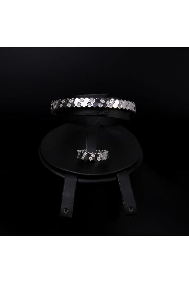 سواره بخاتم لون فضي اصدار مميز ABH-8680/7R