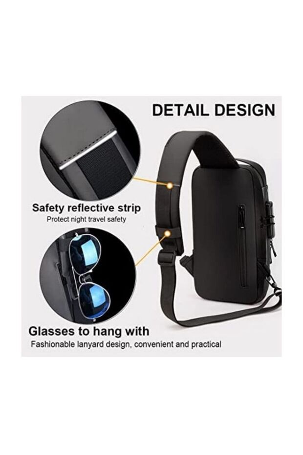 حقيبة كتف آمنة من رحمة ستايل - 3