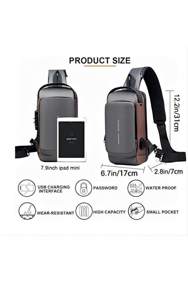 حقيبة كتف آمنة من رحمة ستايل - 2