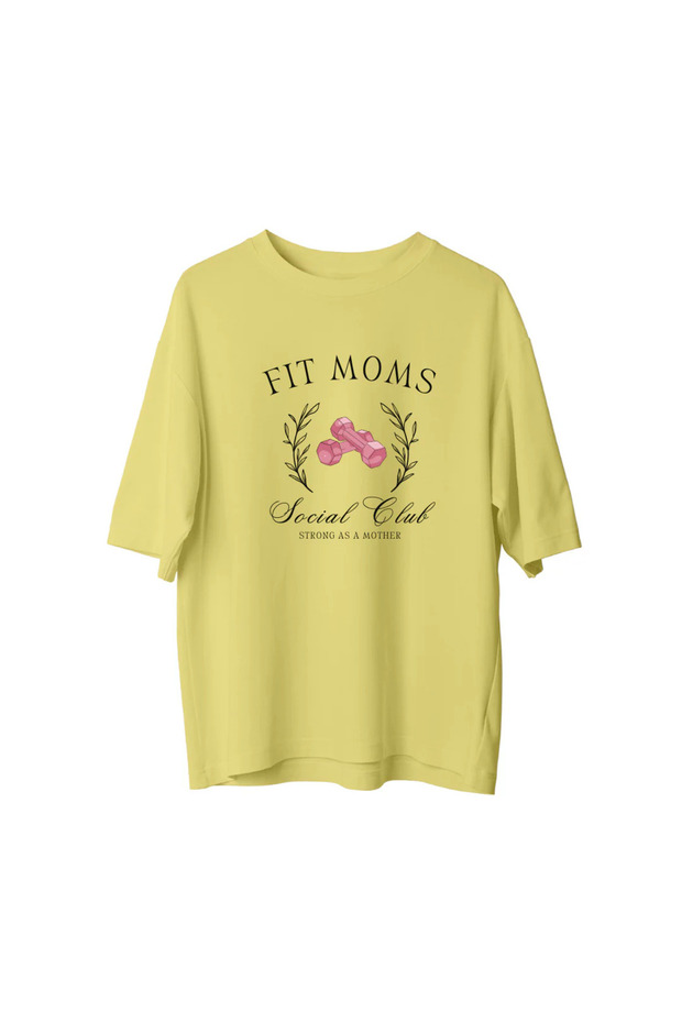 Fit Mom Club - Oversized T-Shirt