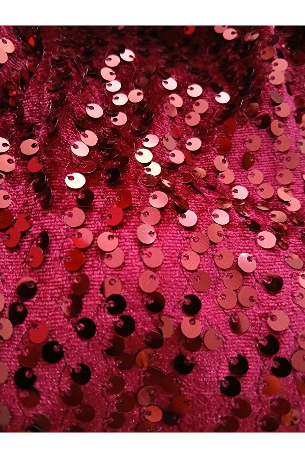 Payetli Mini Şort Etek - 2