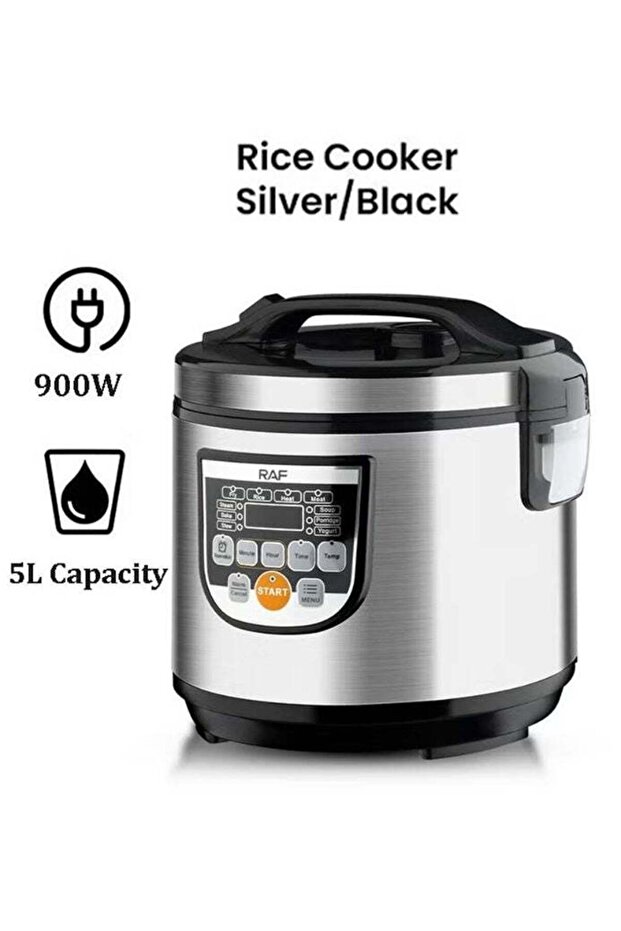 طباخ أرز رقمي مزود بوظيفة الحفاظ على الحرارة التلقائية - 1