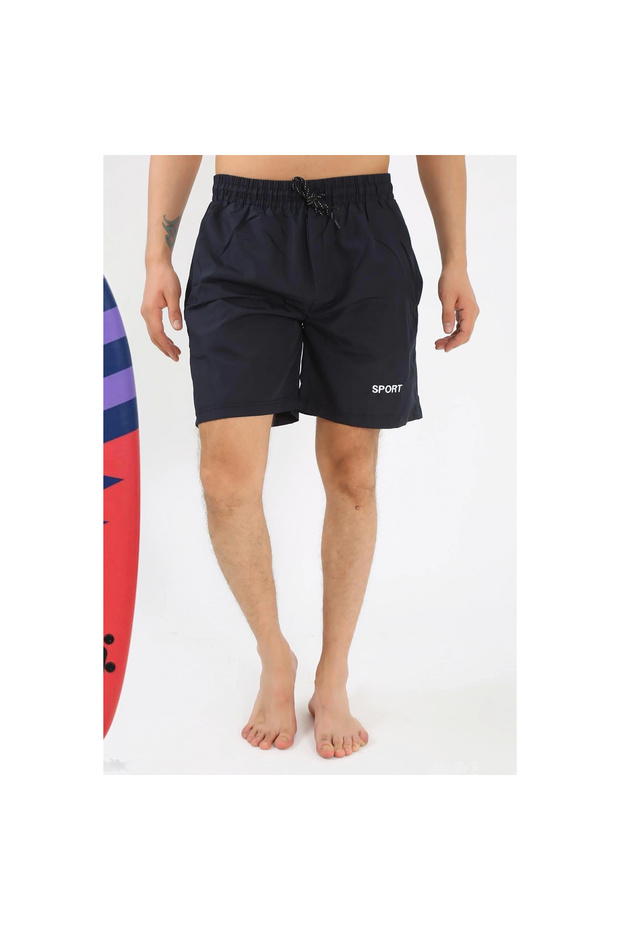 Mi̇ray- Men's Navy Blue Swim Shorts - 2
