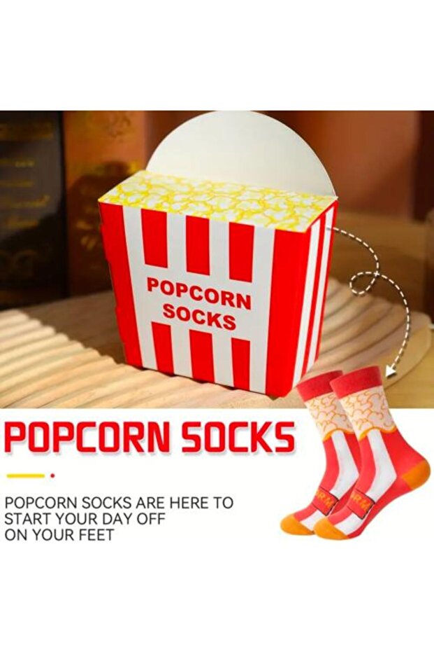 جوارب مبتكرة على شكل فشار - زوج واحد - 1