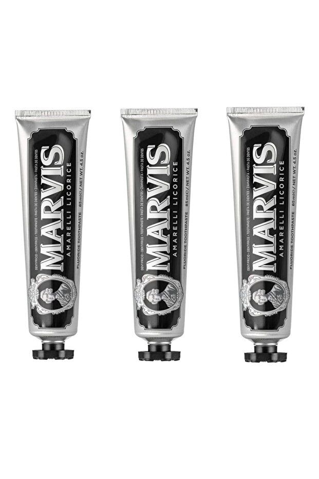 معجون أسنان مارفيس اماريلي بنكهة عرق السوس – 3x85ml