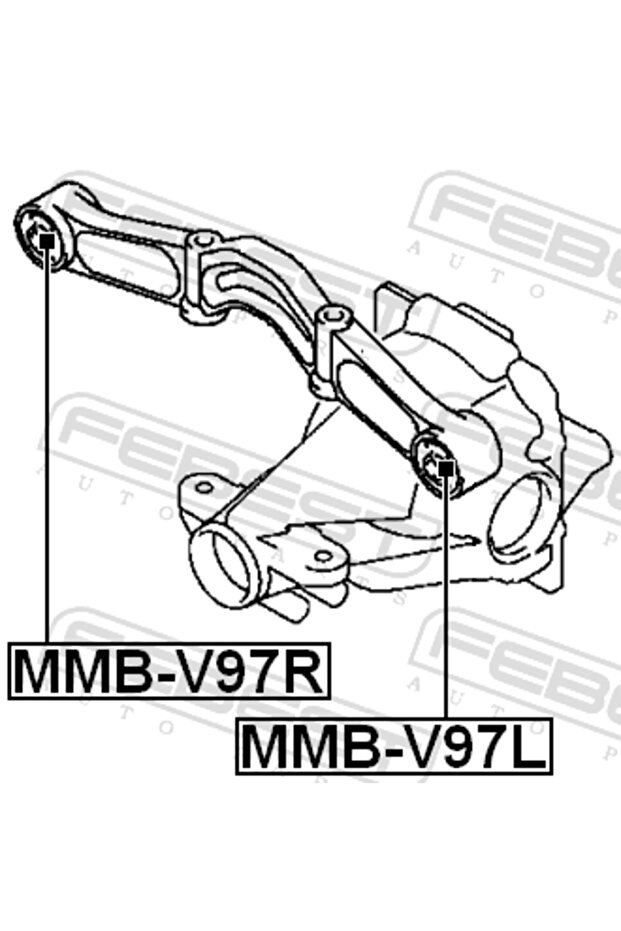 جلبة تثبيت الترس التفاضلي - MMB-V97L - 6