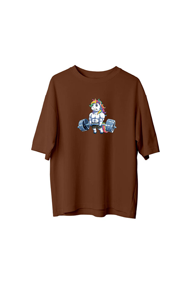 Unicorn Gym - Oversized T-Shirt