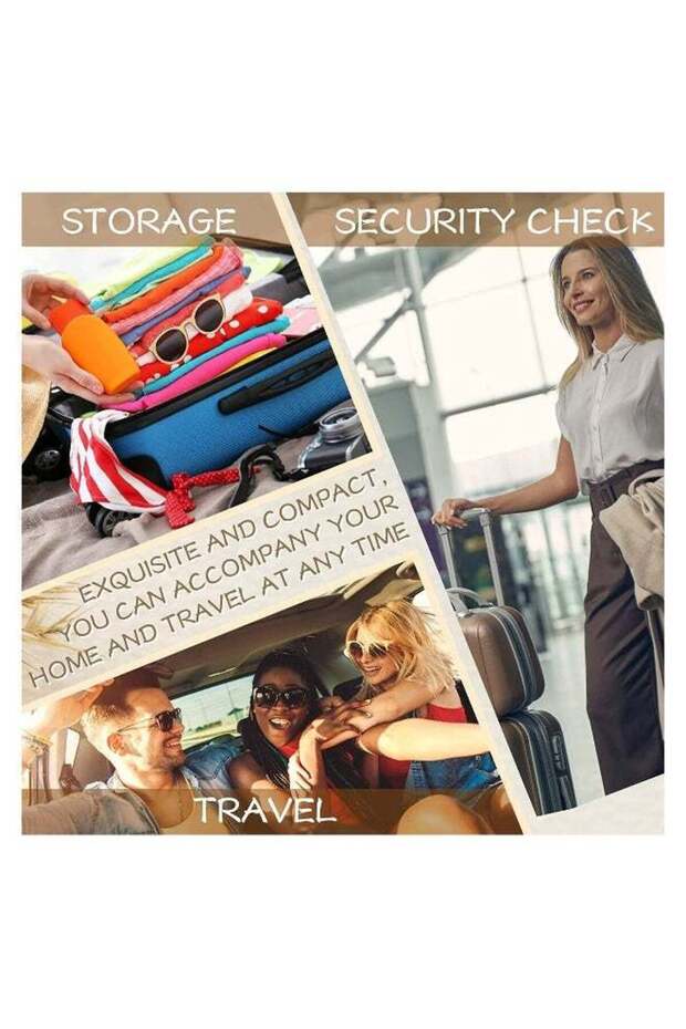 3 Pcs Clear Cosmetic Makeup Bags with Zipper Small Toiletry Bag Multi Purpose Waterproof Pouch Trave - 7