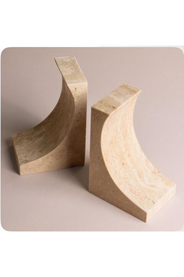 Travertine Book Holder