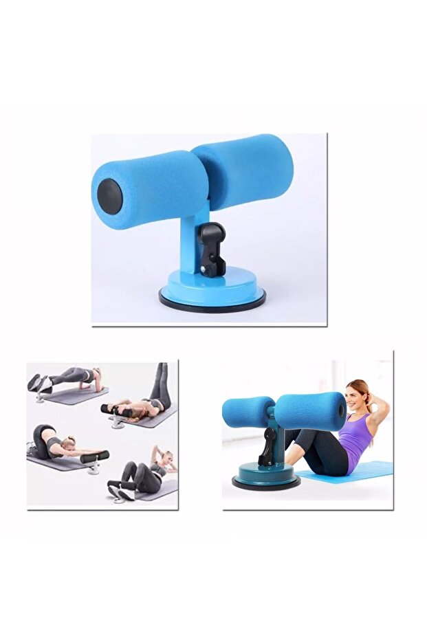 Abdominal exercise support with suction base - 4