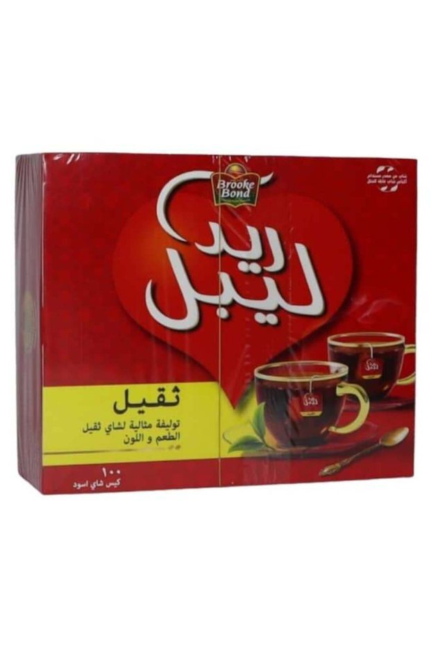 شاي ريد ليبل الثقيل، 100 كيس