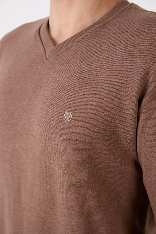 V Yaka Selanik Sweatshirt - 3