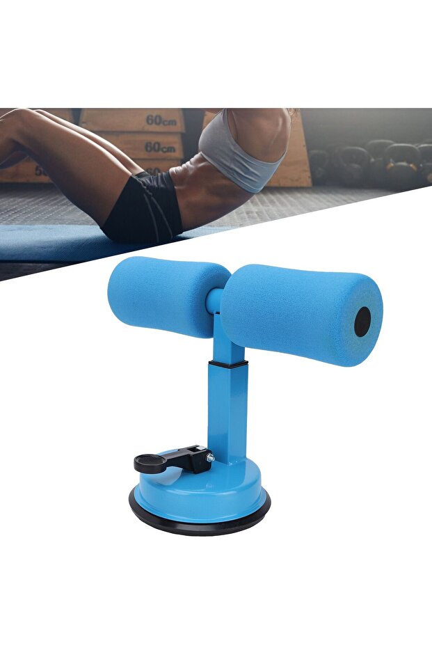 Abdominal exercise support with suction base - 2