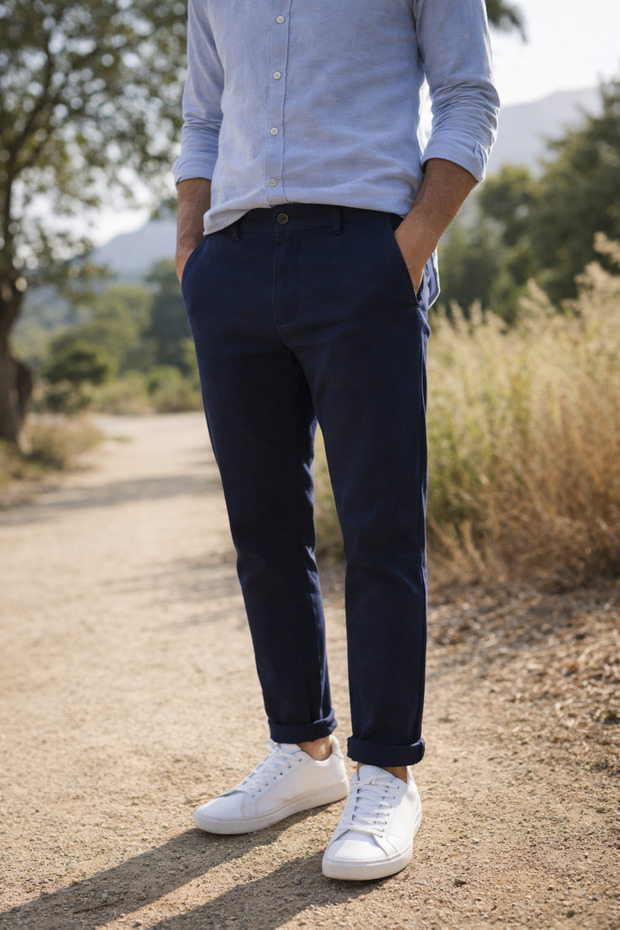 Men premium cotton pants - 3