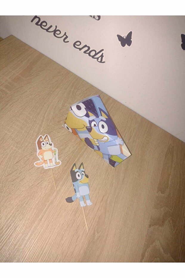 Slice Cake Theme Blue & Bingo - 1