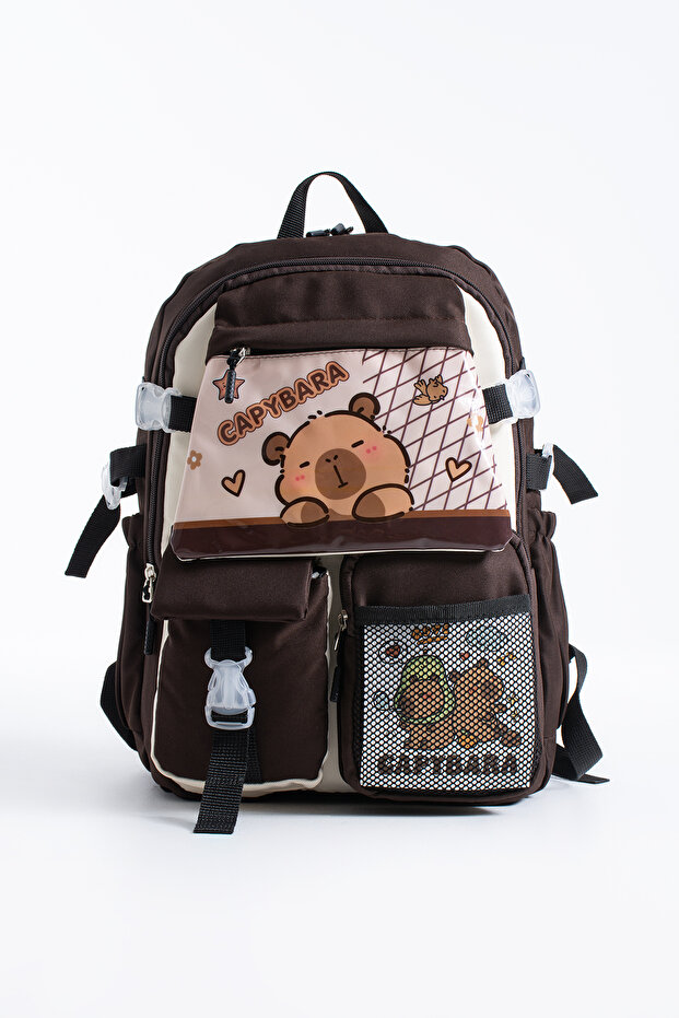 Caapybara Set of 3 Korean School Bag - 5