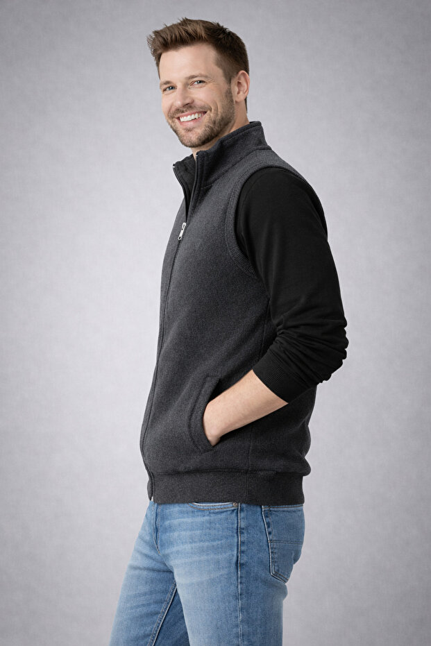 Selanik Örgü Yelek - 3