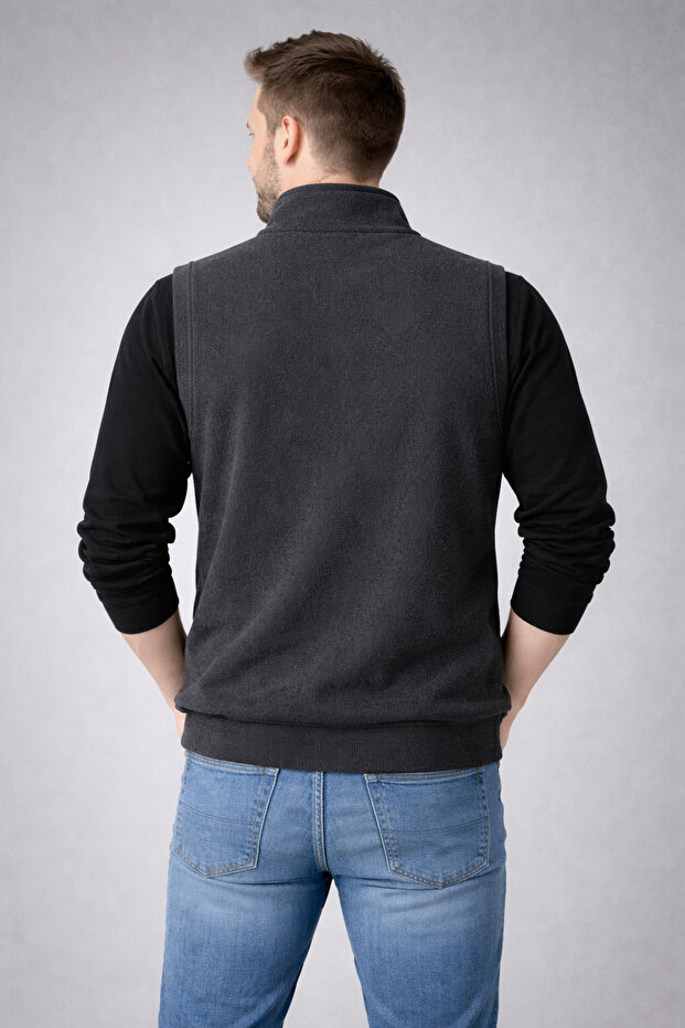 Selanik Örgü Yelek - 4