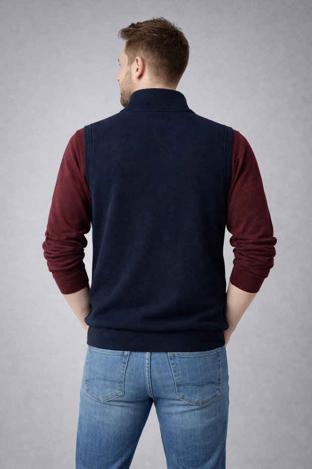 Selanik Örgü Yelek - 4