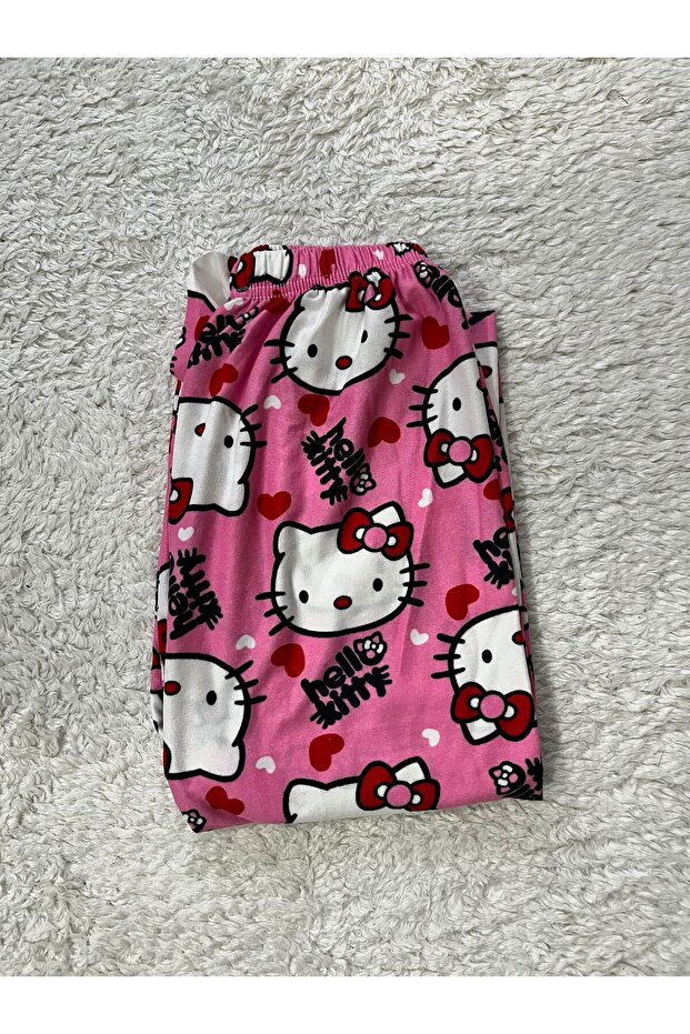 HELLO KİTY PİJAMA ALT Süet - 4