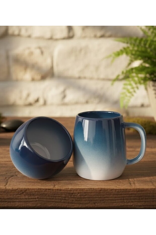 Handmade Ceramic Mug and Sugar Bowl Set, Handcrafted Ceramic Cup and Sugar Bowl Set, Seramik Kupa - 1